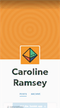 Mobile Screenshot of carolineramsey.com